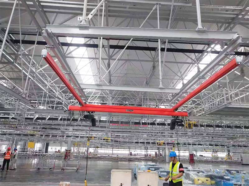 懸掛式KBK剛性起重機-車間工廠工位輕型組合吊
